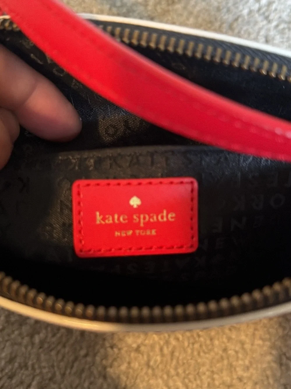 Kate Spade EXTRA SPICY chili pepper crossbody